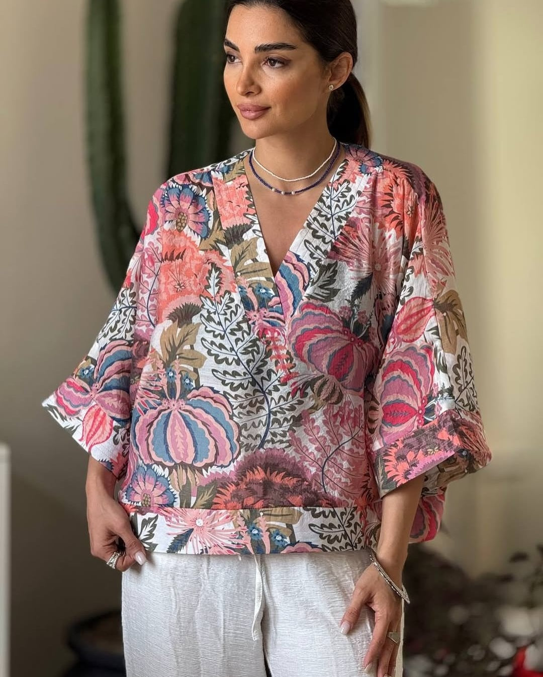 Flora Mist Top (Only Top)