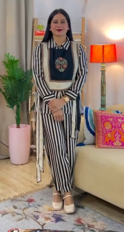 Stripe Charm Cordset