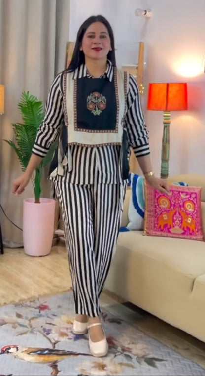 Stripe Charm Cordset