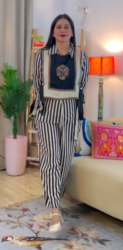 Stripe Charm Cordset