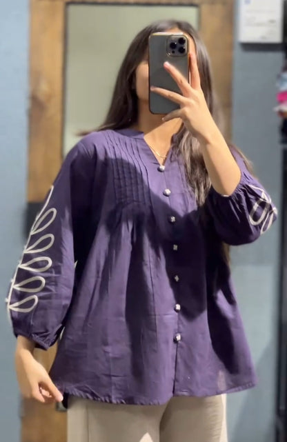 Gulabo Twist Top (Only Top)