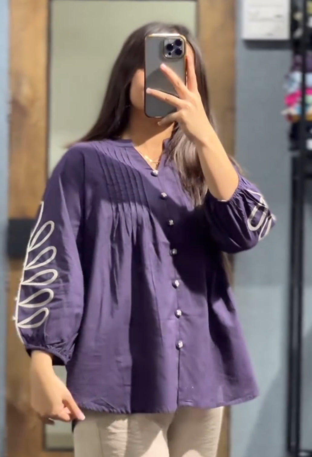 Gulabo Twist Top (Only Top)