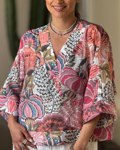 Flora Mist Top (Only Top)