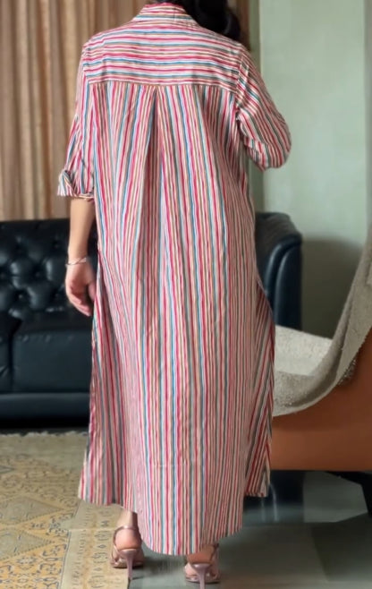 Leher Striped Kurta Set