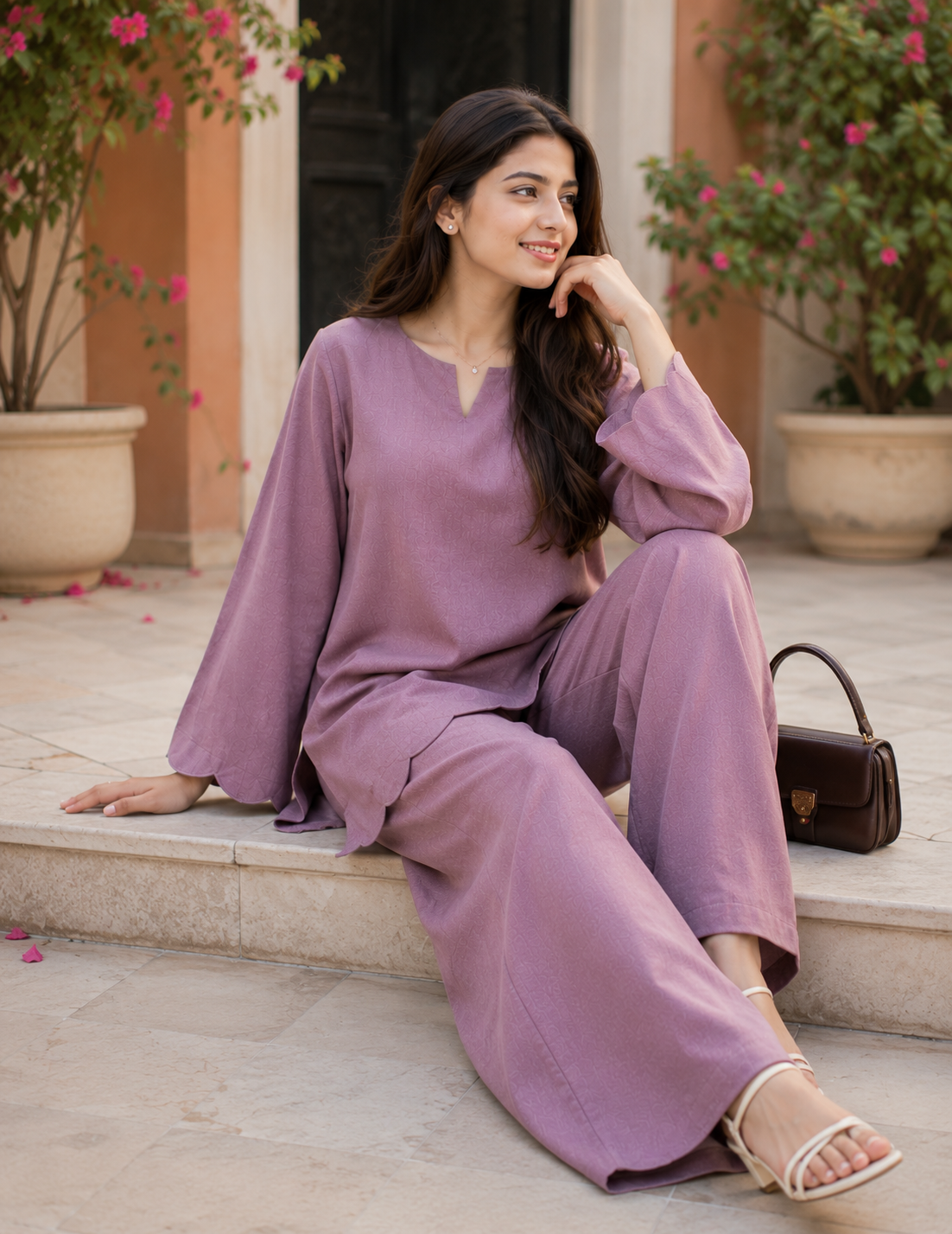 Pure Linen Cord Set