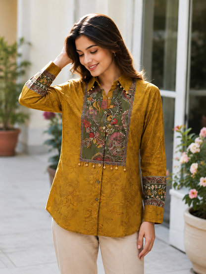 Regal Print Top