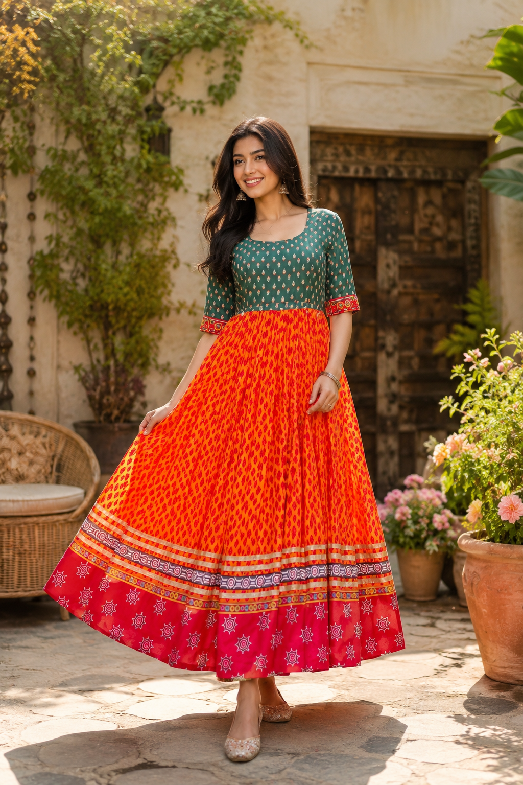 kajrali maxi dress