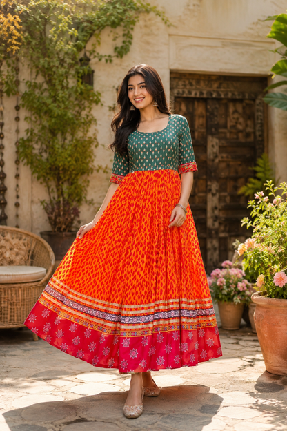 kajrali maxi dress
