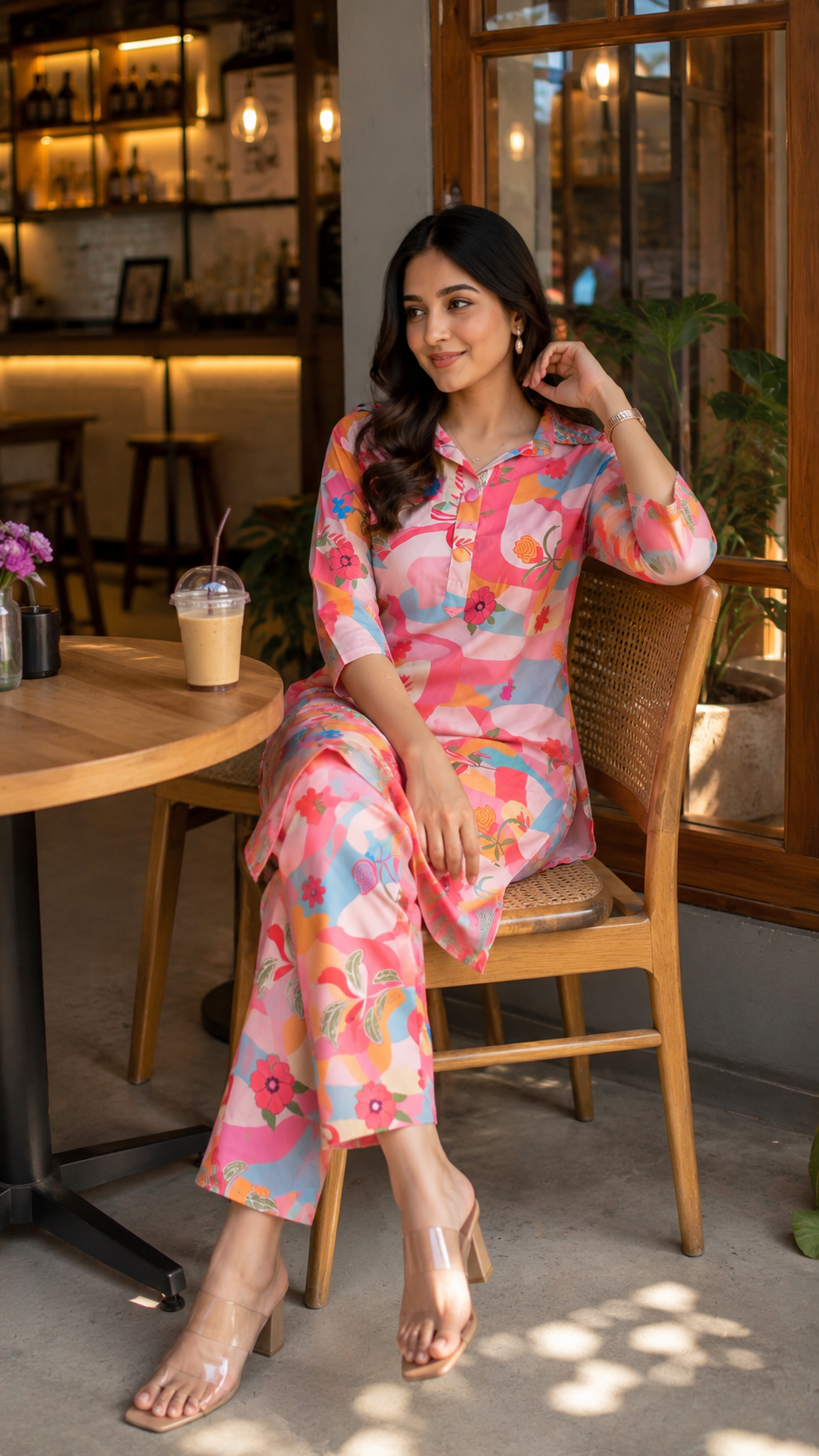 Vintage Rose Floral Co-ords Set