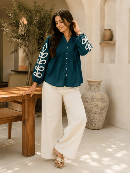 Gulabo Twist Top (Only Top)