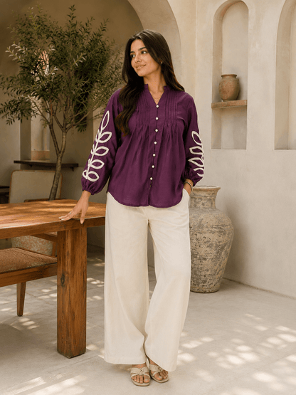 Gulabo Twist Top (Only Top)