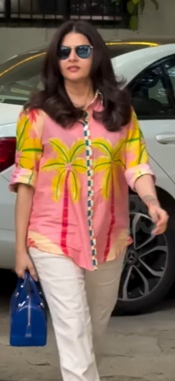 Palm Paradise Casual Top