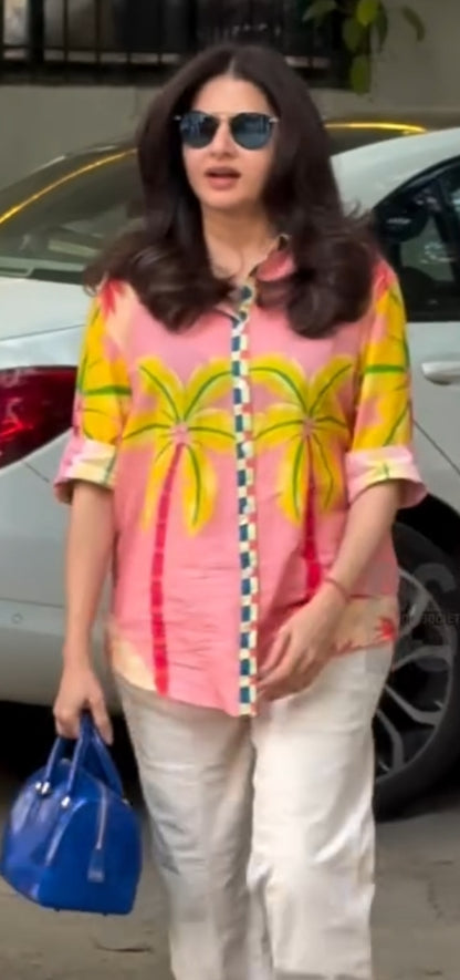 Palm Paradise Casual Top