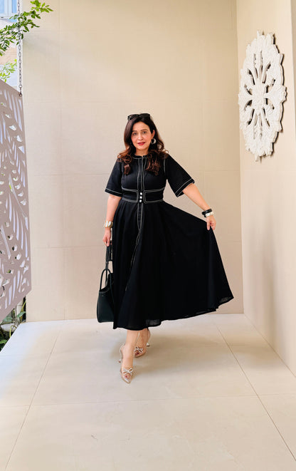 Classic Black Muse Dress