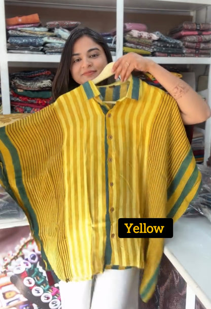 Stripe & Shine Kaftaan Top