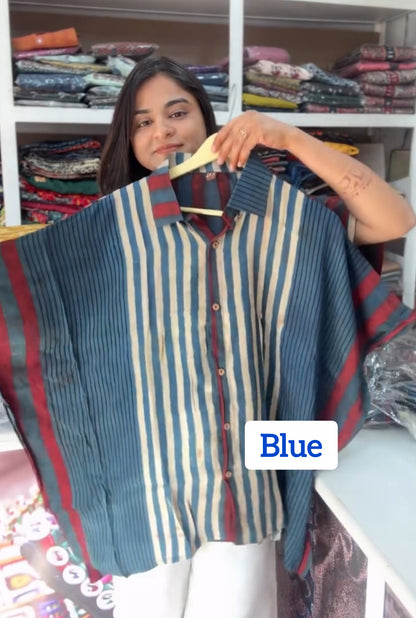 Stripe & Shine Kaftaan Top