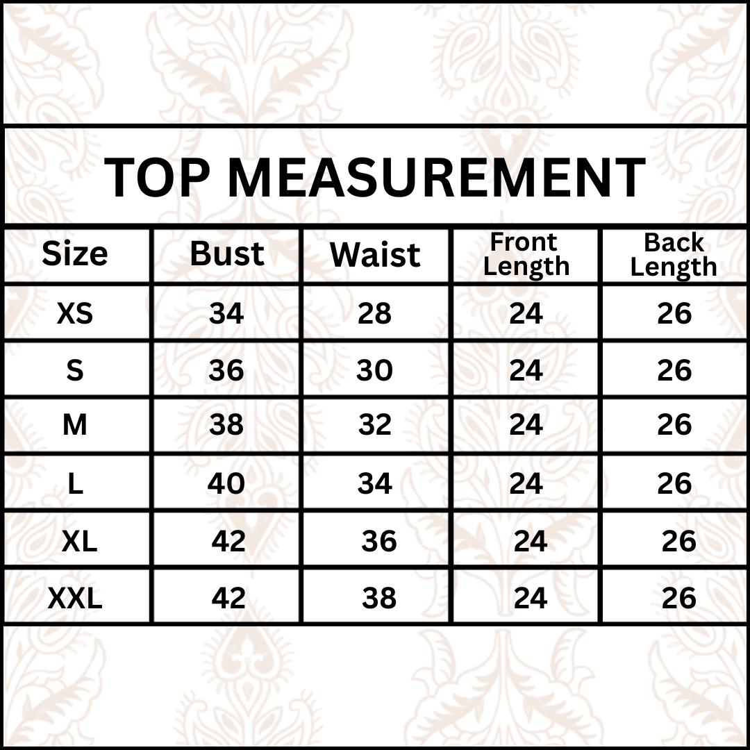 Gulabo Twist Top (Only Top)