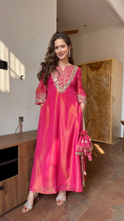 Prism Tissue Kaftan