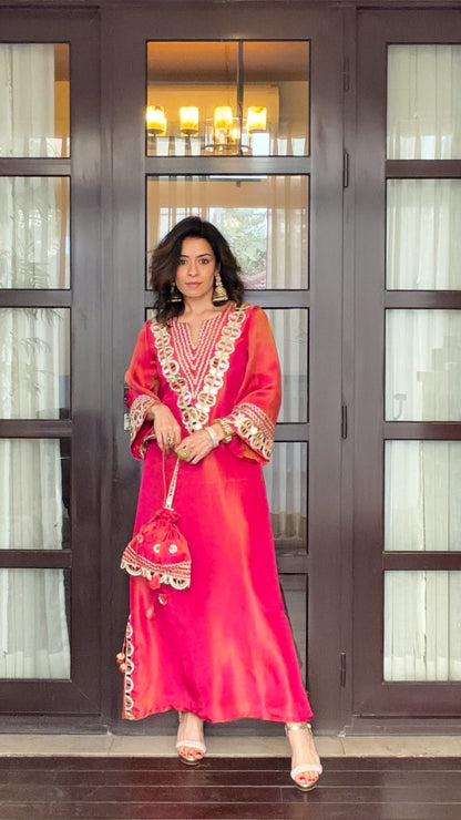 Prism Tissue Kaftan