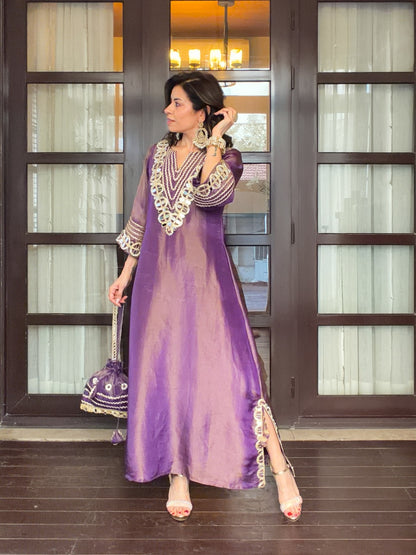 Prism Tissue Kaftan