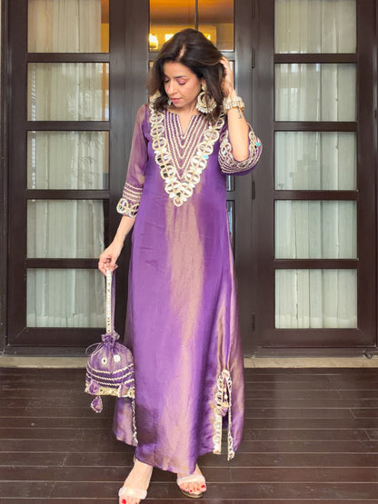 Prism Tissue Kaftan