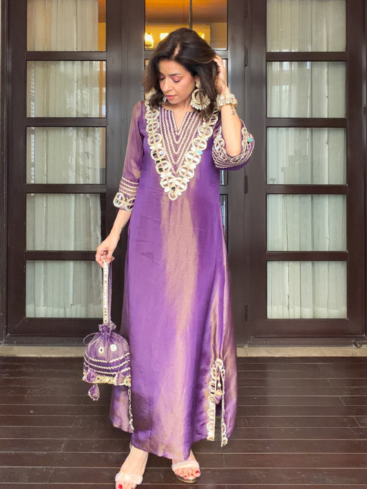 Prism Tissue Kaftan
