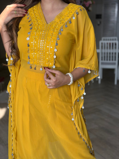 Rose Radiance Kaftan