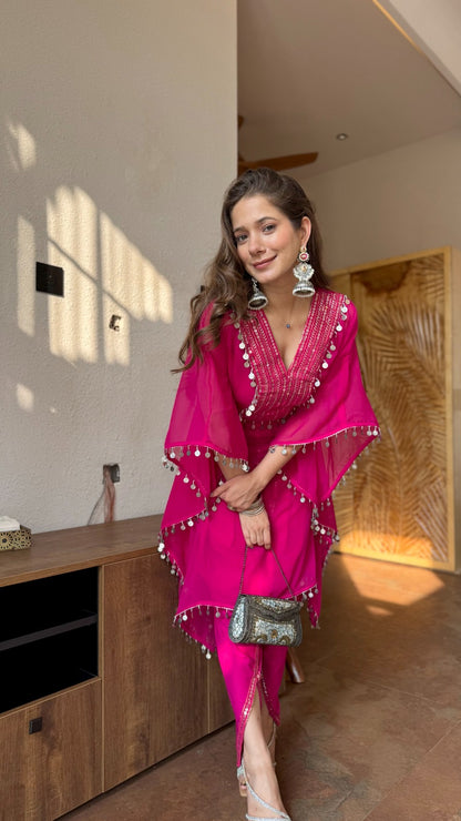 Rose Radiance Kaftan