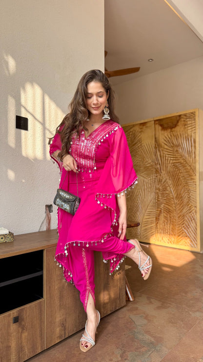 Rose Radiance Kaftan