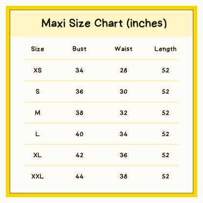 kajrali maxi dress