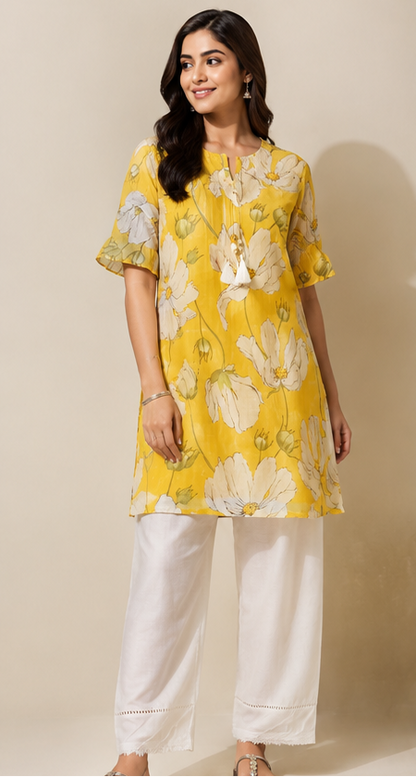 Yellow Petal Elegance Set