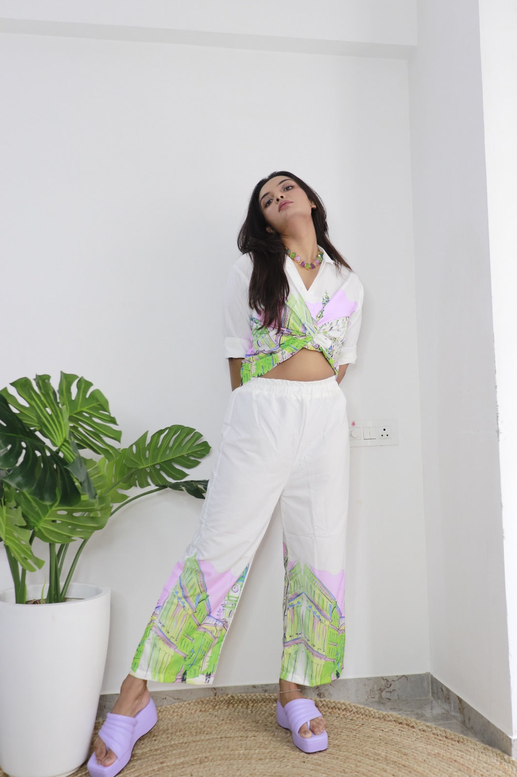 White Elegance Co-Ord set