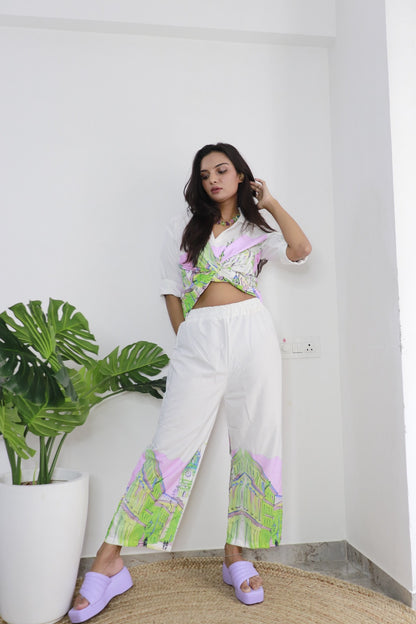 White Elegance Co-Ord set