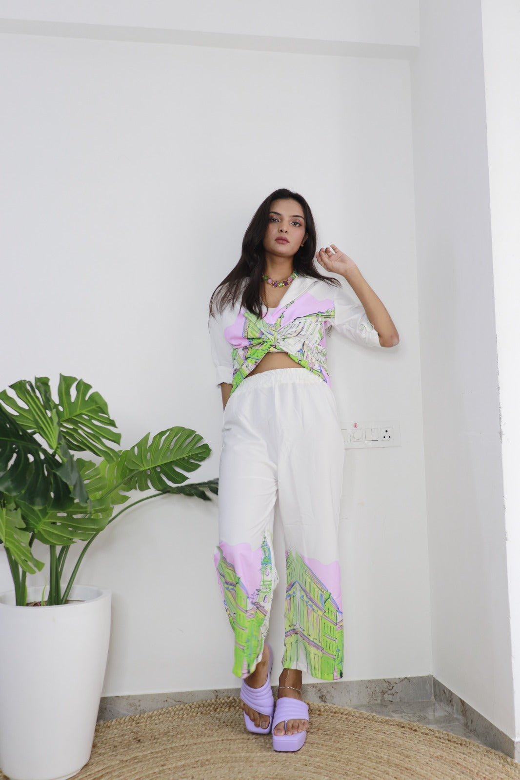 White Elegance Co-Ord set