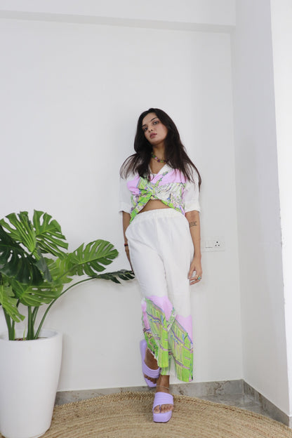 White Elegance Co-Ord set